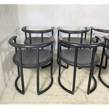 LOTTO 6 SEDIA DESIGN Tito Agnoli "Achillea chair" YCAMI POSTMODERN ANNI '70