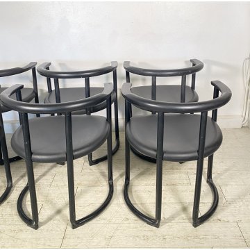 LOTTO 6 SEDIA DESIGN Tito Agnoli "Achillea chair" YCAMI POSTMODERN ANNI '70