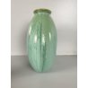 ANTICO VASO CERAMICA SMALTATA Guido Andlovitz Lavenia MOD. 1316 LENTE VERDE '30