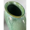 ANTICO VASO CERAMICA SMALTATA Guido Andlovitz Lavenia MOD. 1316 LENTE VERDE '30