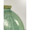 ANTICO VASO CERAMICA SMALTATA Guido Andlovitz Lavenia MOD. 1316 LENTE VERDE '30