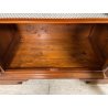ANTICA PICCOLA CREDENZA 2 ANTE LEGNO NOCE EPOCA '900 MOBILE TV RIPIANO STIPO