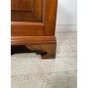 ANTICA PICCOLA CREDENZA 2 ANTE LEGNO NOCE EPOCA '900 MOBILE TV RIPIANO STIPO