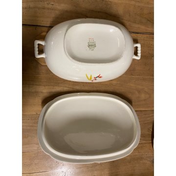 SERVIZIO PIATTI 6 pers. DESIGN Gio Ponti CERAMICA S.C. Richard 37 pz. Art Decò