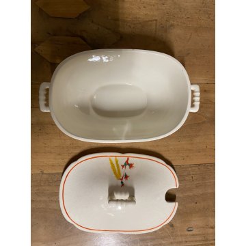 SERVIZIO PIATTI 6 pers. DESIGN Gio Ponti CERAMICA S.C. Richard 37 pz. Art Decò