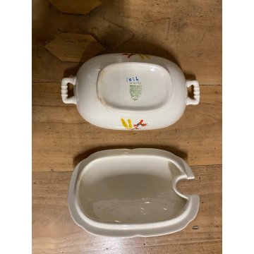 SERVIZIO PIATTI 6 pers. DESIGN Gio Ponti CERAMICA S.C. Richard 37 pz. Art Decò