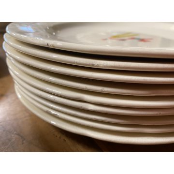 SERVIZIO PIATTI 6 pers. DESIGN Gio Ponti CERAMICA S.C. Richard 37 pz. Art Decò
