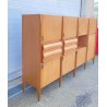 CREDENZA VINTAGE SIDEBOARD ESPOSIZIONE MOBILI PERMANENTE CANTÙ ITALIA ANNI 50