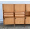 CREDENZA VINTAGE SIDEBOARD ESPOSIZIONE MOBILI PERMANENTE CANTÙ ITALIA ANNI 50