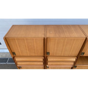 CREDENZA VINTAGE SIDEBOARD ESPOSIZIONE MOBILI PERMANENTE CANTÙ ITALIA ANNI 50
