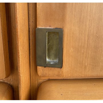 CREDENZA VINTAGE SIDEBOARD ESPOSIZIONE MOBILI PERMANENTE CANTÙ ITALIA ANNI 50