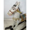 ANTICO RARO CAVALLO A DONDOLO DIDATTICO SMONTABILE ANNI 30 GIOCO LEGNO HORSE