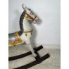 ANTICO RARO CAVALLO A DONDOLO DIDATTICO SMONTABILE ANNI 30 GIOCO LEGNO HORSE