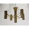 LAMPADARIO SOFFITTO ANNI 70 DESIGN ATTR. Gaetanto Sciolari HANGING LAMP VINTAGE