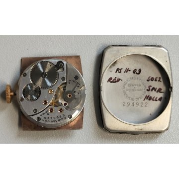 Elgin 554 ANTICO OROLOGIO POLSO DORATO anni 50 meccanico OLD WRIST WATCH epoca
