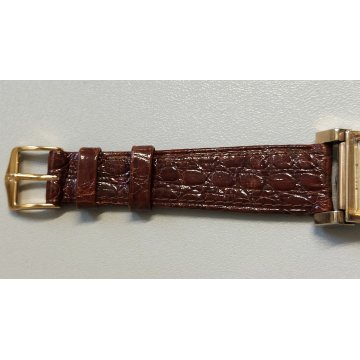 Tornay ANTICO OROLOGIO POLSO deco DORATO anni 40 meccanico OLD WRIST WATCH epoca