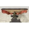 ANTICA PICCOLA MENSOLA VENEZIANA da PARETE LEGNO SCOLPITO FINE 1800 CONSOLLE
