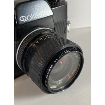 LOTTO FOTOCAMERA Rolleiflex SL35M OBIETTIVO HFT DISTAGON 2,8/35 TeleTessar 4/200
