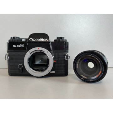 LOTTO FOTOCAMERA Rolleiflex SL35M OBIETTIVO HFT DISTAGON 2,8/35 TeleTessar 4/200