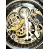 Revue Skeleton MSR 17 jewels OROLOGIO POLSO SCHELETRATO Vintage Wrist Watch BLU