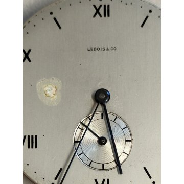 MOVIMENTO OROLOGIO POLSO Lebois & Co 810 meccanico ANNI 60 WRIST WATCH dial ø 32