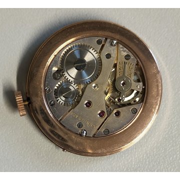 MOVIMENTO OROLOGIO POLSO Lebois & Co 810 meccanico ANNI 60 WRIST WATCH dial ø 32