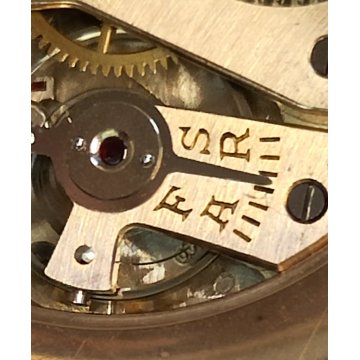 MOVIMENTO OROLOGIO POLSO Lebois & Co 810 meccanico ANNI 60 WRIST WATCH dial ø 32