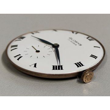MOVIMENTO OROLOGIO POLSO Glorys 320 meccanico ANNI 60 WRIST WATCH dial ø 31