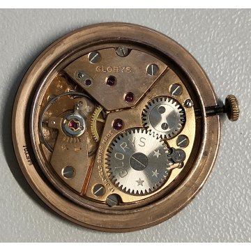 MOVIMENTO OROLOGIO POLSO Glorys 320 meccanico ANNI 60 WRIST WATCH dial ø 31