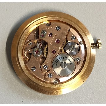 MOVIMENTO OROLOGIO POLSO Cortebert 292 meccanico ANNI 60 WRIST WATCH dial ø 32