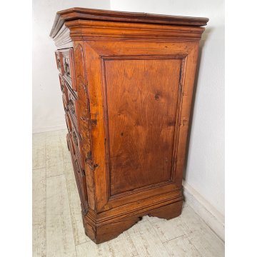 ANTICO COMO CANTERANO NOCE 1600 MOBILE CASSETTONE SECRETAIRE SEGRETO CASSETTO