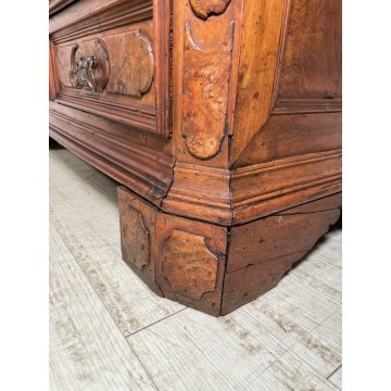 ANTICO COMO CANTERANO NOCE 1600 MOBILE CASSETTONE SECRETAIRE SEGRETO CASSETTO