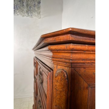 ANTICO COMO CANTERANO NOCE 1600 MOBILE CASSETTONE SECRETAIRE SEGRETO CASSETTO