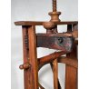 ANTICO RARO FILARINO ARCOLAIO EPOCA 1800 LEGNO RUOTA PEDALE LANA TESSUTO TESSILE