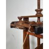 ANTICO RARO FILARINO ARCOLAIO EPOCA 1800 LEGNO RUOTA PEDALE LANA TESSUTO TESSILE