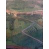 DIPINTO OLIO Gino Mazzoli PAESAGGIO COLLINE MONFERRATO DA Madonna dei Monti '72