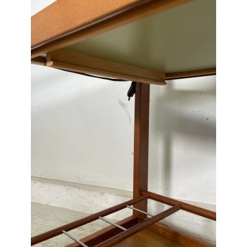 CARRELLO PORTAVIVANDE REGUITTI RISCALDATO PORTATA BAR VASSOIO TAGLIERE ROTELLE