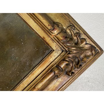 GRANDE QUADRO DIPINTO OLIO I. Karpof RITRATTO NOBILUOMO FIGURA MASCHILE CORNICE