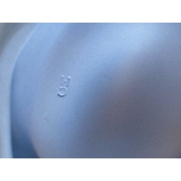 SCATOLA OVALE COPERCHIO Wedgwood blue PORCELLANA BISCUIT DECORO NEOCLASSICO 11cm