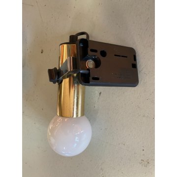 3 SPOT LIGHT Targetti Sankey FARETTO WALL LAMP APPLIQUE ORIENTABILE METALLO ORO