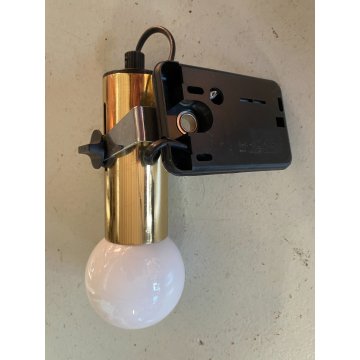 3 SPOT LIGHT Targetti Sankey FARETTO WALL LAMP APPLIQUE ORIENTABILE METALLO ORO