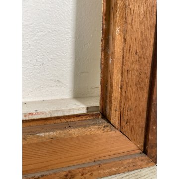 ANTICA GRANDE CORNICE DORATA BAROCCO LEGNO SCOLPITO 91 cm x 72 cm '1800 quadro