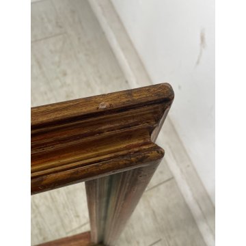 ANTICA CORNICE DORATA LEGNO SCOLPITO 64 cm x 73 cm EPOCA '900 quadro SPECCHIERA