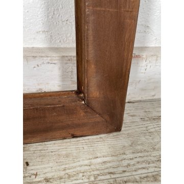 ANTICA CORNICE DORATA LEGNO SCOLPITO 64 cm x 73 cm EPOCA '900 quadro SPECCHIERA