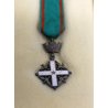 MEDAGLIA CAVALIERE ORDINE AL MERITO DELLA REPUBBLICA SCATOLA CROCE FIORE ANNI 50