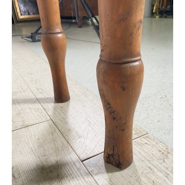 ANTICO SCRITTOIO SCUOLA CONSOLLE 1800 LEGNO NOCE SCRIVANIA BANCO SCHOOL DESK
