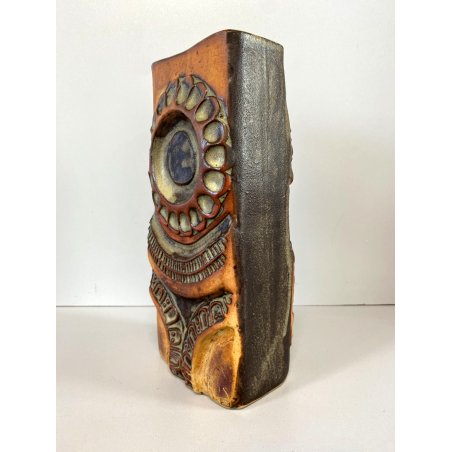 VASO CERAMICA DESIGN Louis Hudson STONEWARE Cornish STUDIO POTTERY  UK '70s