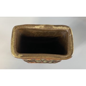 VASO CERAMICA DESIGN Louis Hudson STONEWARE Cornish STUDIO POTTERY  UK '70s