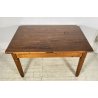 ANTICO TAVOLO PRANZO IMPERO RETTANGOLARE LEGNO NOCE 2 CASSETTI TABLE SALA 1800