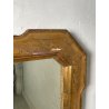 ANTICA SPECCHIERA VASSOIO CORNICE DORATA epoca 800 OLD SPECCHIO LEGNO FOGLIA ORO